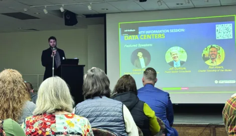 Data center community information session held